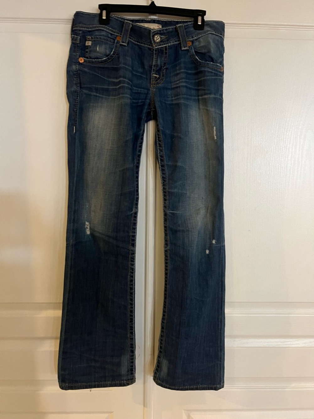 Big Star Women's Dark Blue Flare Jeans Sophie 30L